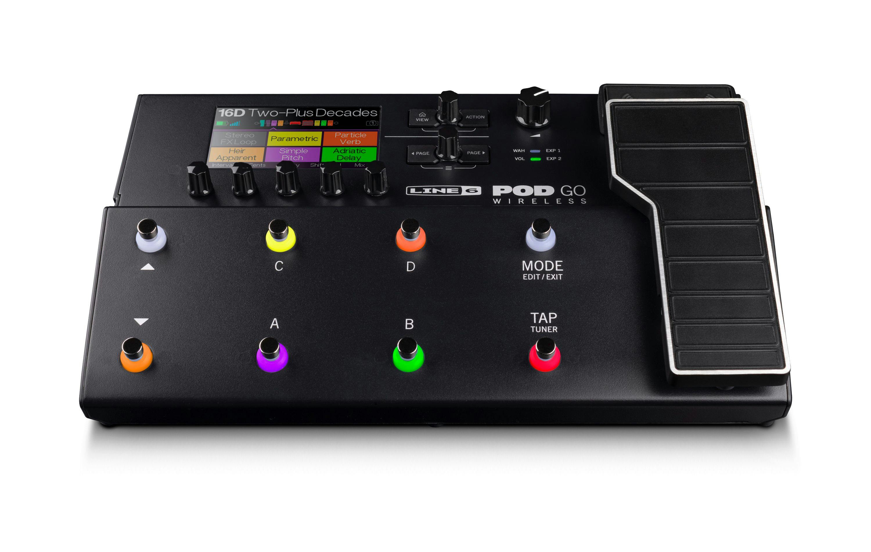 Line 6 Pod Go Wireless Modelling and Multi-Effects Pedal - Andertons Music  Co.